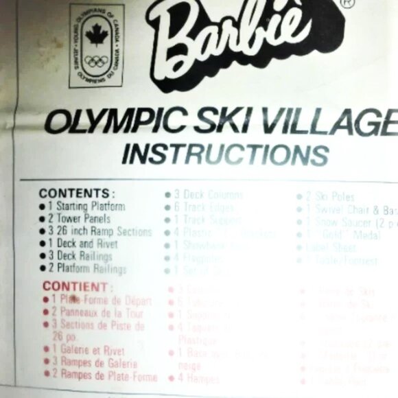 Rare 1974 Barbie SKI RESORT Vintage Barbie SKI VILLAGE #7412 CANADA Pretend Play - Picture 7 of 7
